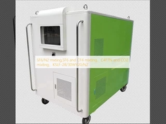La mezcla de SF6/N2, la mezcla de SF6 y CF4, la mezcla de C4F7N y CO2, la mezcla de KSLF-28/30WY20/NZ