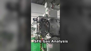 Analizador de gas Shanghai Kstone KS30 implementado en la subestación GIS interior de 110 kV Siyuan