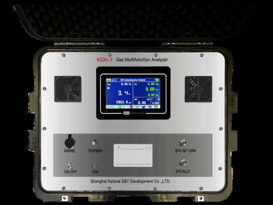 Probador Kstone KS30-3 SF6: Detección precisa de humedad, pureza y SO₂ para mantenimiento de equipos eléctricos